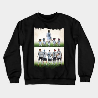 Messi and the team Argentina Champion Crewneck Sweatshirt